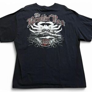 Deadliest Catch 2012 The Ramblin’ Rose XL 2 Sided Black Shirt